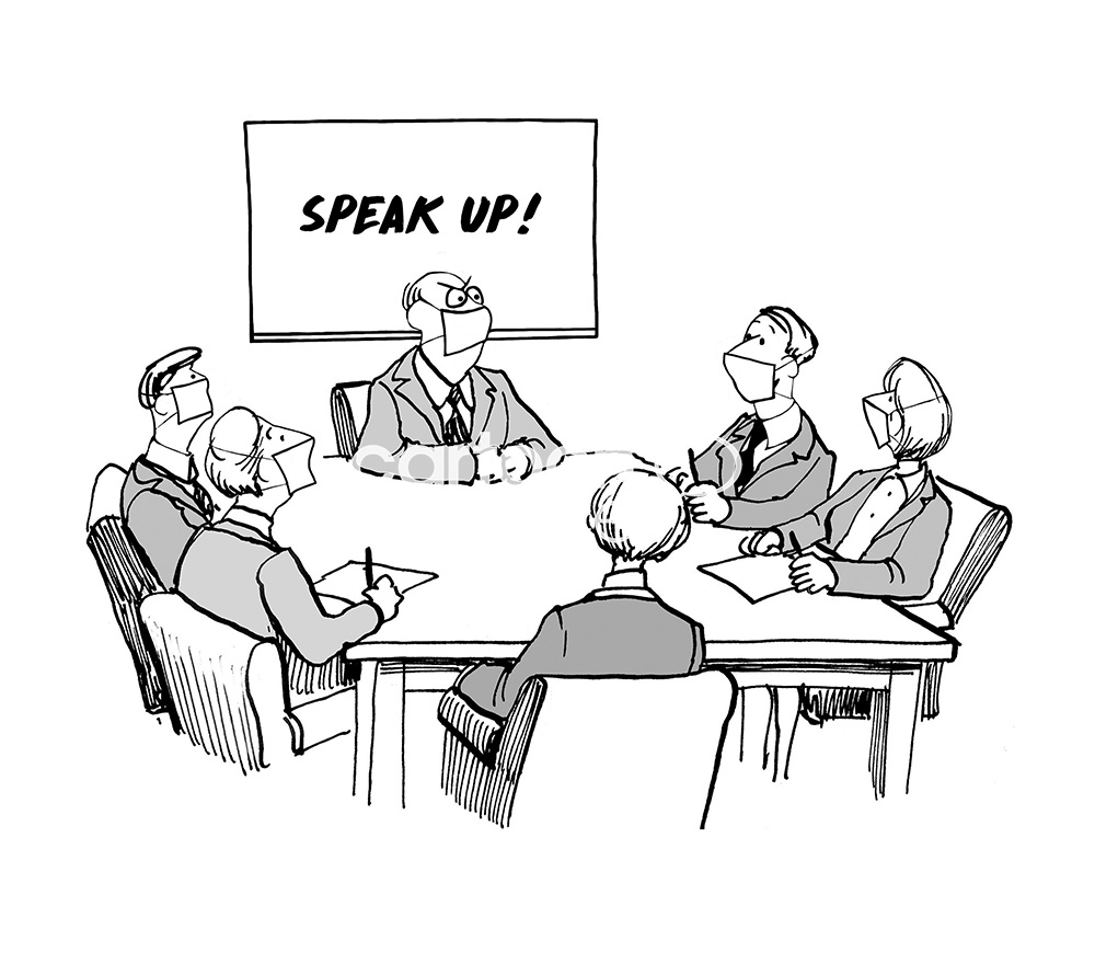 meeting protocol cartoon