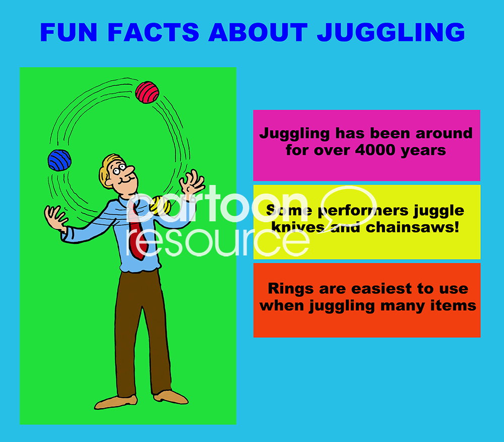 Juggling Cartoon Resource