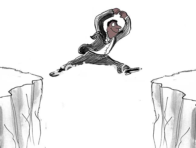 Leaping - Cartoon Resource