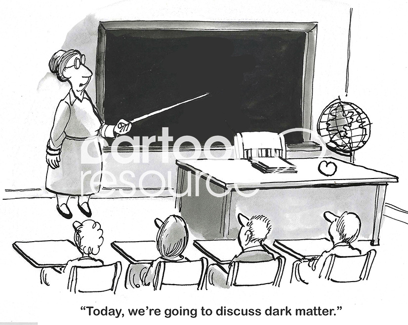 Dark Matter - Cartoon Resource