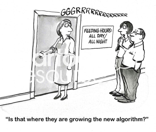 Growing Algorithm - Cartoon Resource