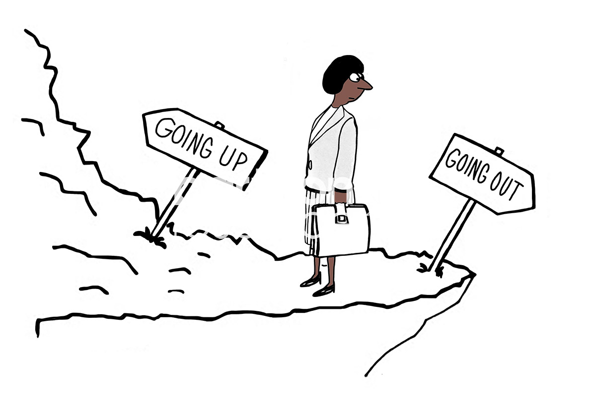 Going Out - Cartoon Resource